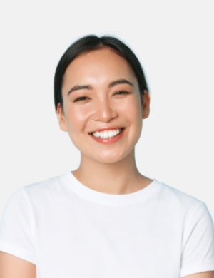 lose-up-of-cheerful-carefree-asian-girl-in-white--BDG4XMP