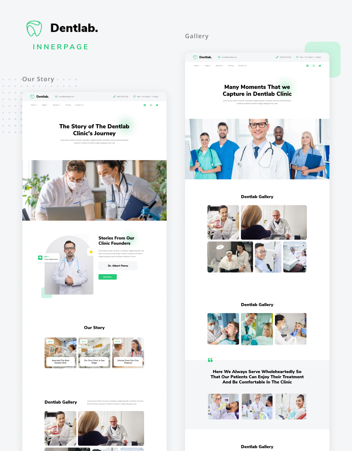 Dentlab - Dentist & Dental Clinic Elementor Template Kit - 5